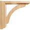 Ekena Millwork 2 1/2"W x 10 3/4"D x 10 1/4"H Reece Shelf Bracket, Red Oak BKT02X10X10RERO - alternate 4